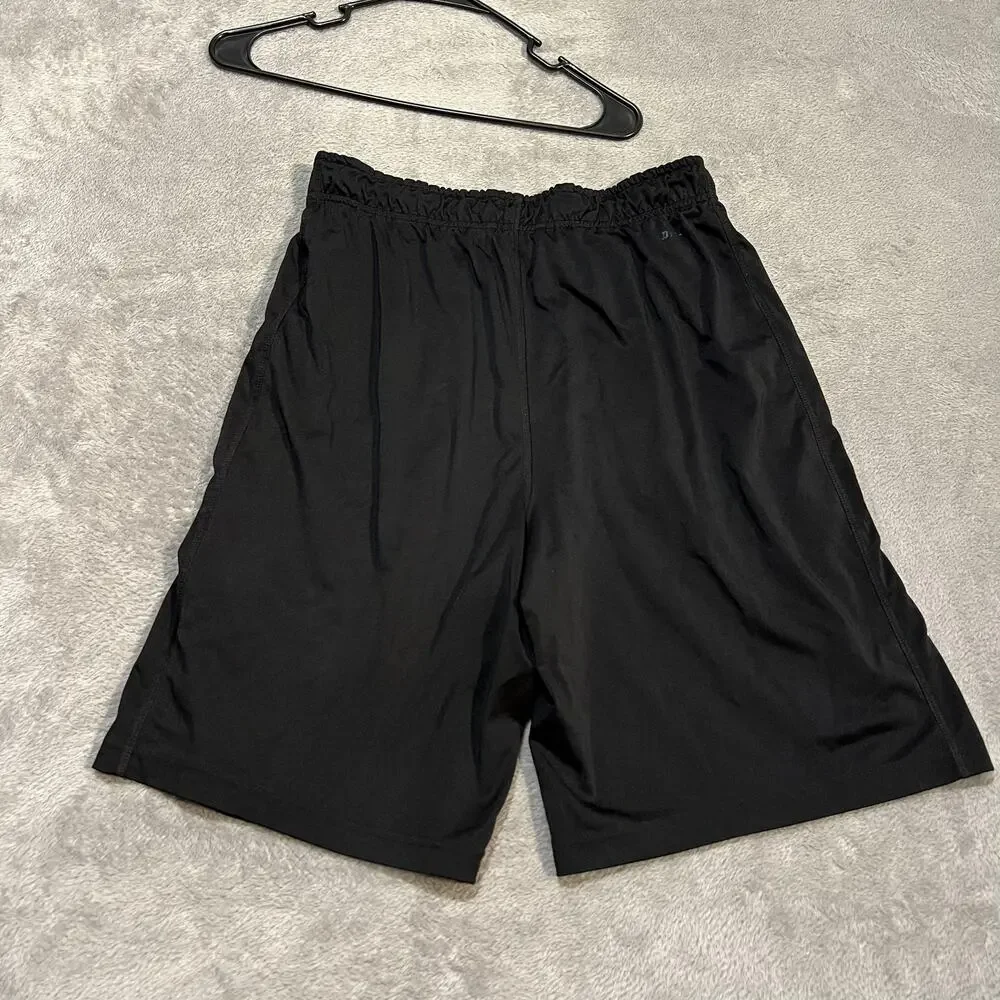 Nike Dry Fly Woven Shorts Mens Medium Black Dri-Fit Athletic Training Running